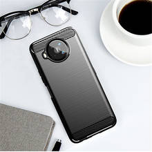 For Nokia 8.3 5G Case Rubber Bumper Anti-knock Silicone Carbon Fiber Cover For Nokia 8.3 5G Phone Case For Nokia 8.3 Case 6.81" 2024 - buy cheap