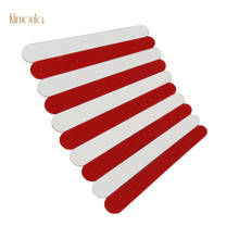 100Pcs Red&White Wooden Nail File 180/240 Sanding Buffing Wood Chips Professional Nail Tools for Salon or DIY Nails Accessories 2024 - buy cheap