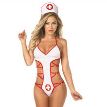 Lingerie temptação cosplay enfermeira, lingerie sexy u * 2024 - compre barato