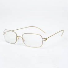 Lightweight Titanium Eyewear No Screw Rectangle Glasses Men Women Optical Prescription Eyeglasses Frame oculos de grau 2024 - buy cheap