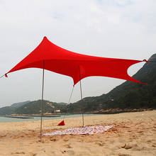 Waterproof Sunshade Tarp Shelter Awning Canopy Camping Beach Tent Cover, Lightweight Foldable 2024 - buy cheap
