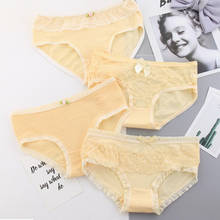 6 Fashion Cotton panties women's Children's Girls Underwear Kids shorts priefs Comfort Multi-color 2024 - buy cheap