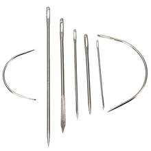 7pcs/Set Stainless Steel hand Sewing Needles Household Different Sizes For Carpet Leather Canvas Home DIY Crafts Sewing Pins Set 2024 - buy cheap