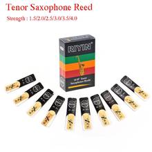 10 pçs tenor saxofone juncos bb tone força 1.5 2.0 2.5 3.0 3.5 4.0 sax juncos instrumentos acessórios 2024 - compre barato
