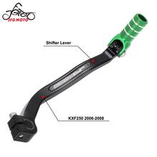 Motorcycle CNC Aluminum Gear Shift Lever For Kawasaki KXF250 KX250F KXF 250 KX 250F 2006-2008 2007 06-08 07 Enduro Dirt Bike 2024 - buy cheap