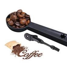 1 Uds cuchara de café mucho azúcar en polvo cuchara para té cuchara medidora de Cocina con cepillo café accesorios de Cocina 2024 - compra barato