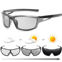 Driving Photochromic Sunglasses Men Polarized Chameleon Discoloration Sun glasses for men oculos de sol masculino 2021 2024 - buy cheap