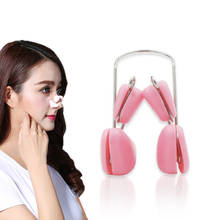 Modelador de nariz rosa, ortopédico, levantamento, modelagem do nariz, clipe corretor, beleza, nariz, emagrecimento, massageador, ferramenta clips 2024 - compre barato