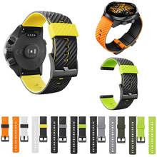 Para suunto- 7/9/Baro/D5, accesorio de pulsera de silicona suave para reloj inteligente, buceo, 77HA 2024 - compra barato