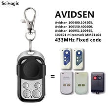 AVIDSEN-mando a distancia para puerta de garaje, dispositivo clon de código fijo, 100951 / AVIDSEN 100955 / AVIDSEN 100550/100400 / 100951 433,92 Mhz 2024 - compra barato