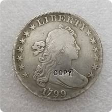 Monedas conmemorativas de la copia del dólar del busto de EE. UU. 1799 2024 - compra barato