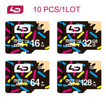 10PCS/LOT Original LD Micro SD Card 128GB 64GB 32GB 16GB 8GB Micro SD Memory Card TF Card Micro Flash Card for Tablet/smartphone 2024 - buy cheap