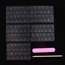 False Nail Sticker Nail Design Double Side Adhesive Tapes Glue Extension Stick Tools Nail File Crystal Silica Gel Paste Manicure 2024 - buy cheap