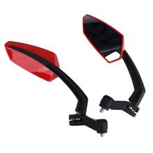 Pair Rearview Mirror For Motorcycle Scooter mirror screws 8mm 10mm M8 M10 Color black red 2024 - buy cheap