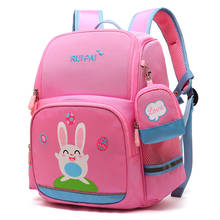 Cartoon Rabbit Children Backpacks Large Capacity School Bags for Girls Boys Primary School Students Kid Bags Mochila Infantil 2024 - buy cheap