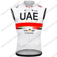 Chaleco de Ciclismo del equipo para hombre, Ropa a prueba de viento, camisetas sin mangas para Ciclismo de carretera y montaña, Maillot, 2021 2024 - compra barato