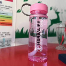 Direct factory price New arrival 1000ml/2000ml 6 candy color leakproof Herbalife Nutrition Straw water bottle 2024 - buy cheap