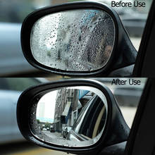 Anti Fog Car Sticker Car Mirror Window Clear Film Car Rearview Mirror Protective Film Waterproof 2 Pcs/Set 2024 - buy cheap