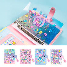 A6 binder kawaii espiral diário diy agenda agenda planejador organizador livro de notas bonito meninas viajante diário escola handbooks presente 2024 - compre barato