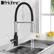 Kitchen Faucet Two Function Single Handle 360 Degree Rotation Black Sink Tap Mounted Deck Bathroom Hot And Cold Water Mixer 2024 - buy cheap