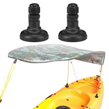 New MH17098 Kayak Canopy Mount Base Hardware Kit 1 Pair for Boat Canoe Awning Sun Shade Water Tools Boating Kayak Accessories 2024 - buy cheap