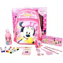 18-piece Disney Mickey Schoolbag Water Cup Stationery Set Spree Cartoon School Supplies High-quality Open Student Day Gift 2024 - buy cheap