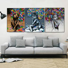 Modern Street Graffiti Art Sexy Girl Posters and Prints Home Wall Decoration Canvas Paintings Wall Art  Anime Poster 2024 - buy cheap