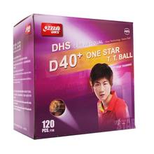 2019 New 120 PCS DHS 1-Star D40+ Table Tennis Balls New Material 1-Star Seamed Plastic Poly Ping Pong Balls 2024 - buy cheap