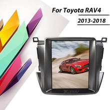 Radio con GPS para coche, reproductor Multimedia con Android, estilo Tesla, para Toyota RAV4, 2013, 2014, 2015, 2016, 2017, 2018 2024 - compra barato