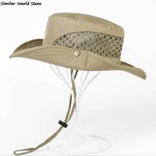 Sombreros tácticos militares para hombre, Boonie, sombrero para el sol, gorra de protección solar, sombreros ajustables para caza de peces del ejército 2024 - compra barato
