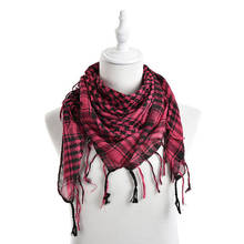 Nueva bufanda Palestina Keffiyeh con cuello de cuadrícula árabe a cuadros Unisex para hombres y mujeres gran oferta en 5 colores 2024 - compra barato