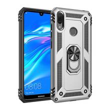 Luxury Armor Phone Case For Huawei Y5 Y5P Y6 Y6P Y7 Y7P Y9 Y9S Prime P Smart 2019 2020 Car Magnet Finger Ring Holder Stand Cover 2024 - buy cheap