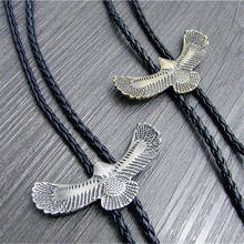 Eagle Dance Rodeo Bola Men Bolo Tie Western Cowboy Leather Belt Necktie 2024 - buy cheap