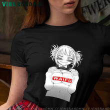 Camisetas de algodão de algodão feminino com decote em v das mulheres camisetas de harajuku 2024 - compre barato