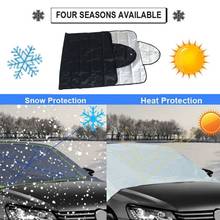 Car Windshield Cover Sun Shade with Suction Cup Protective Winter Snow Ice Dust Frost 2024 - buy cheap