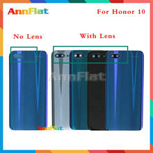 For Huawei honor 10 Back Housing Battery Cover Door Rear Cover Glass with Adhesive honor 10 With Camera lens or No Camera lens 2024 - buy cheap
