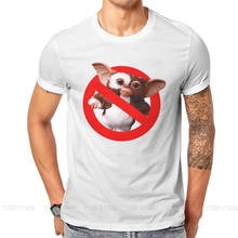 Camiseta de manga curta gremlins, camiseta de manga curta com gola alta qualidade, filme de horror, não tecido clássico 2024 - compre barato