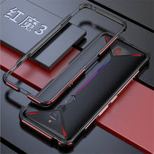 Nubia Red Magic 3 3s Case Metal Frame Double Color Aluminum Bumper Protect Cover for Red Magic 3s Case 2024 - buy cheap