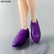 Фиолетовая модная кукольная обувь для Кена, мальчика, куклы, повседневная обувь для парень, Барби, принц, Кен, мужская кукла 1/6, аксессуары для кукол, детская игрушка 2024 - купить недорого