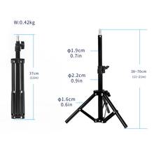 New 70CM Light Stand Tripod with 1/4 Screw Head for Photo Studio Softbox Video Flash Umbrella Reflector Lighting 2024 - buy cheap