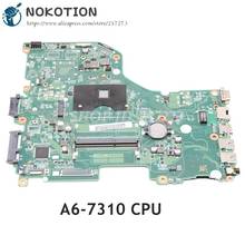 NOKOTION for Acer aspire E5-522G laptop motherboard A6-7310 CPU DDR3L NBMWK11002 NB.MWK11.002 DA0ZRZMB6D0 2024 - buy cheap