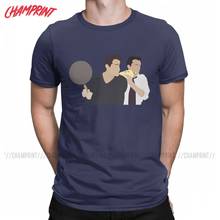 Men Joey Tribbiani Chandler Bing Friends T Shirts TV Show Pure Cotton Clothing Vintage Short Sleeve Tee Shirt Gift Idea T-Shirts 2024 - buy cheap