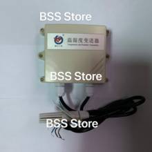 Free shipping Storehouse wall hanging Temperature and humidity collector transmitter sensor 4~20mA RS485 0-5V 0-10V sensor 2024 - buy cheap