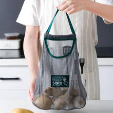 Kitchen Fruit Vegetable Storage Hanging Bag Reusable Bag Mesh Ecology Shopping Tote Pouch Onion Organizer Handy Shopping Bags 2024 - buy cheap
