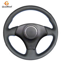 Handsewing Black  PU Artificial LeatherCar Steering Wheel Covers for Toyota RAV4 1998-2003 Celica 1998-2005 Corolla (US) 2003 2024 - buy cheap