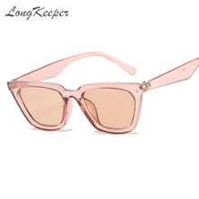 2021 Fashion Square Sunglasses Women Luxury Brand Designer Female Cat Eye Sun Glasses Vintage UV400 Lentes De Sol Mujer 2024 - buy cheap