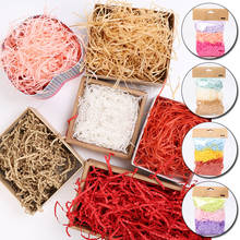 30g Mixed Color Raffia Shredded Paper DIY Gift Boxes Filling Material Tissue Decoration Wedding Birthday Party Wrapping Supplies 2024 - buy cheap