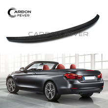 Alerón trasero de fibra de carbono para coche, accesorio para BMW serie 4, F33, F83, Cabriolet de 2 puertas, 2014-presente 2024 - compra barato