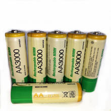Batería recargable AA de alta potencia para niños, juguete de 3000mAh, 6psc/lot1.2V, Ni-MH 2024 - compra barato