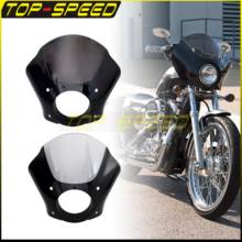 Manopla para farol de moto, kit de trava 35-41mm para harley softail sportster touring dyna street bob low rider fxr 2024 - compre barato